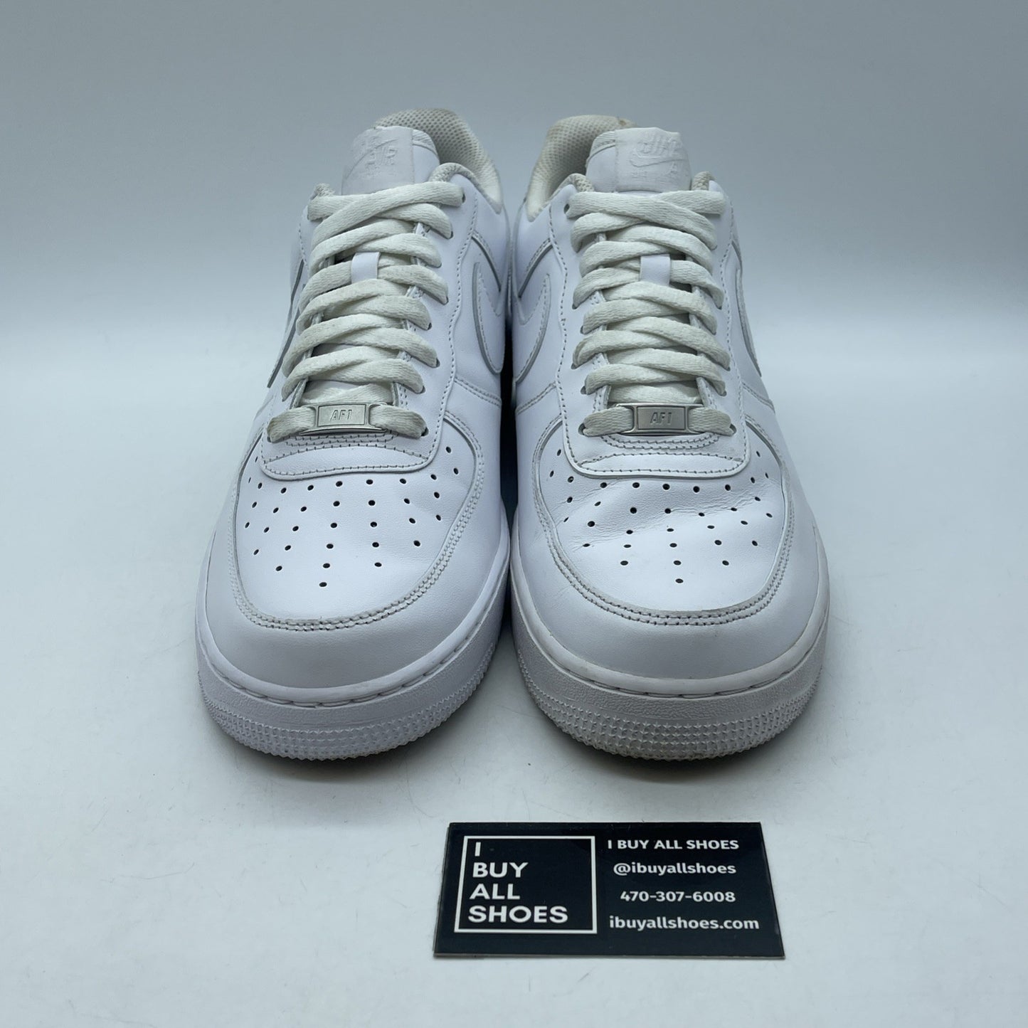Size 10.5 - Nike Air Force 1 '07 Low Triple White Leather (CE2288-111)