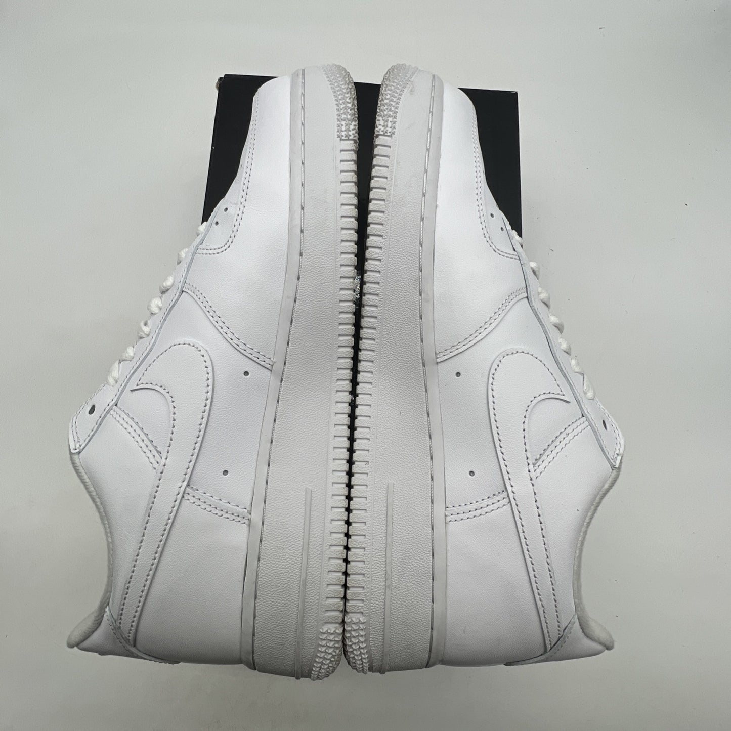 Size 8.5 - Nike Air Force 1 x Supreme Low Box Logo - White (CU9225-100)