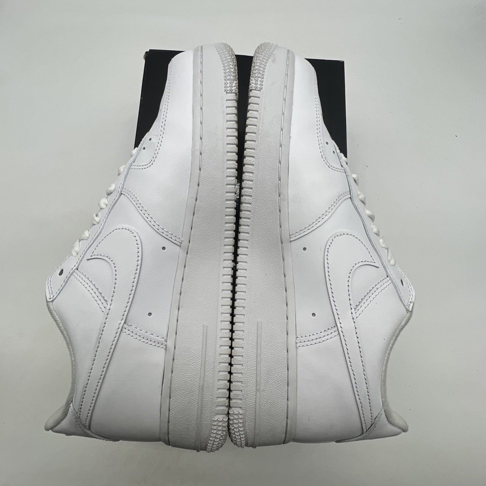 Size 8.5 - Nike Air Force 1 x Supreme Low Box Logo - White (CU9225-100)