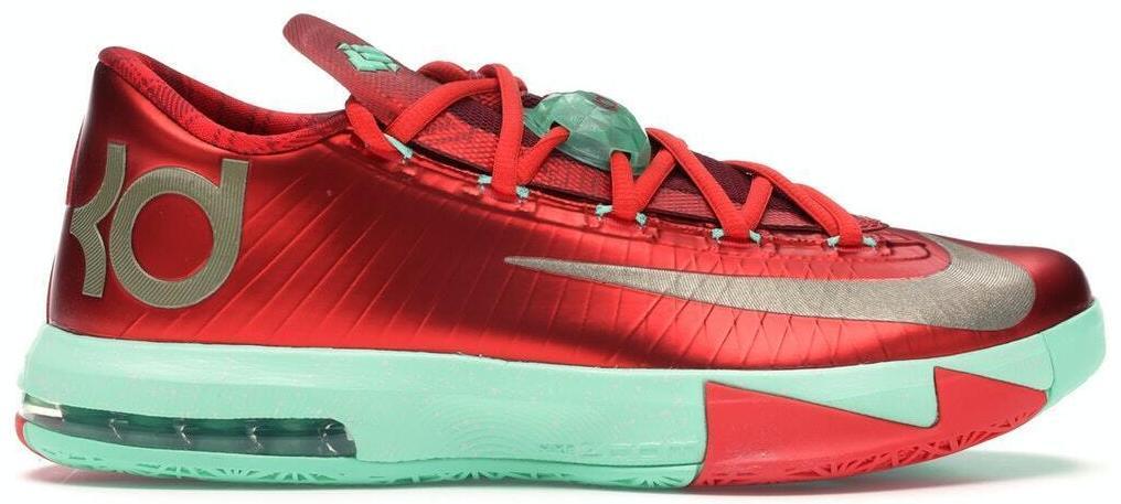 Size 9.5 - Nike KD 6 Christmas - (599424-601)