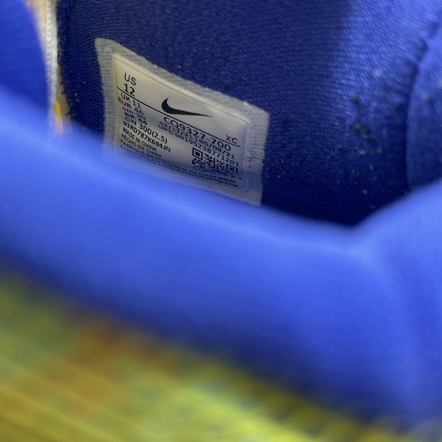 Size 12 - Nike Kyrie 7 EP 1 World 1 People Yellow Black Suede (CQ9327-700)