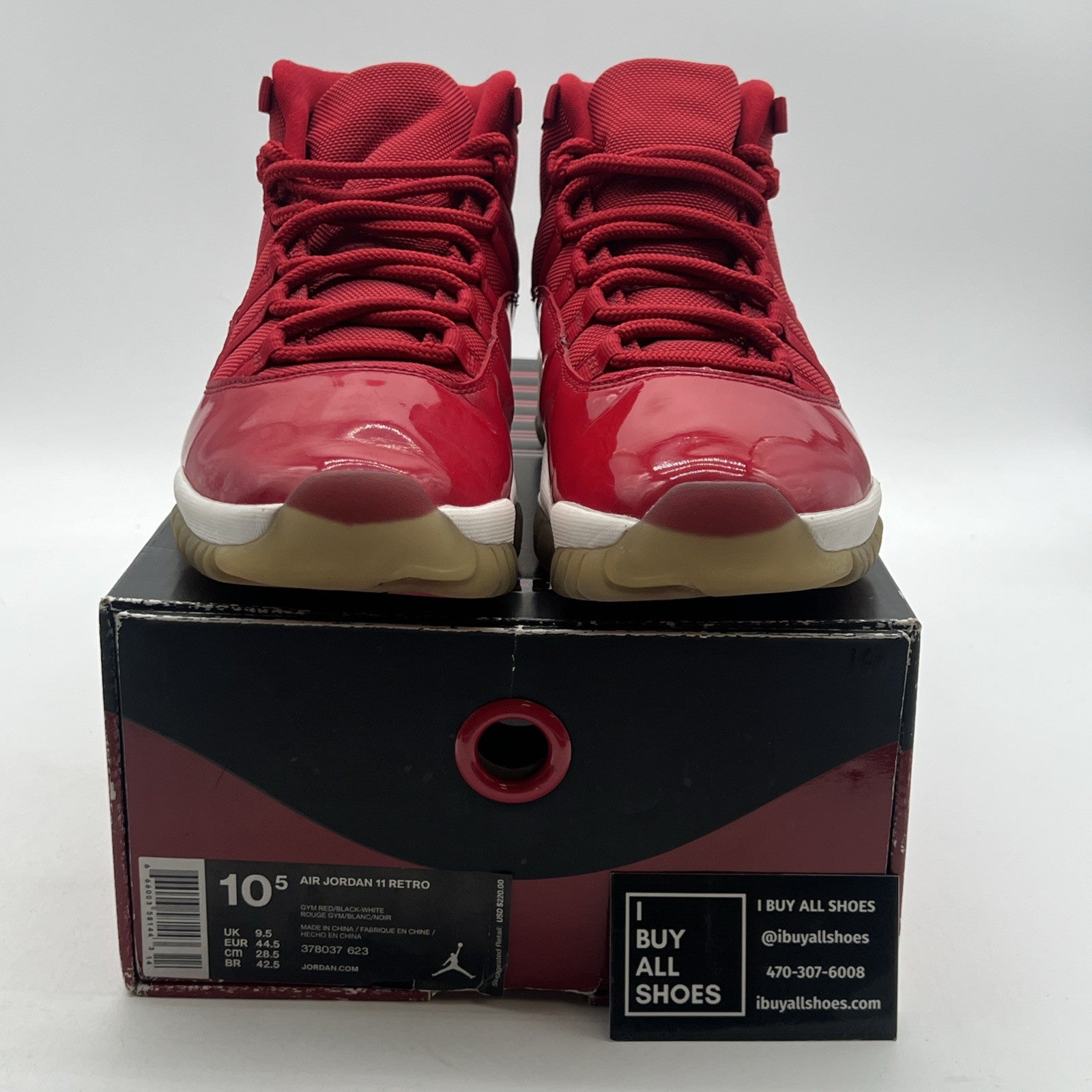 Size 10.5 - Air Jordan 11 Retro High Win Like '96 (378037-623)