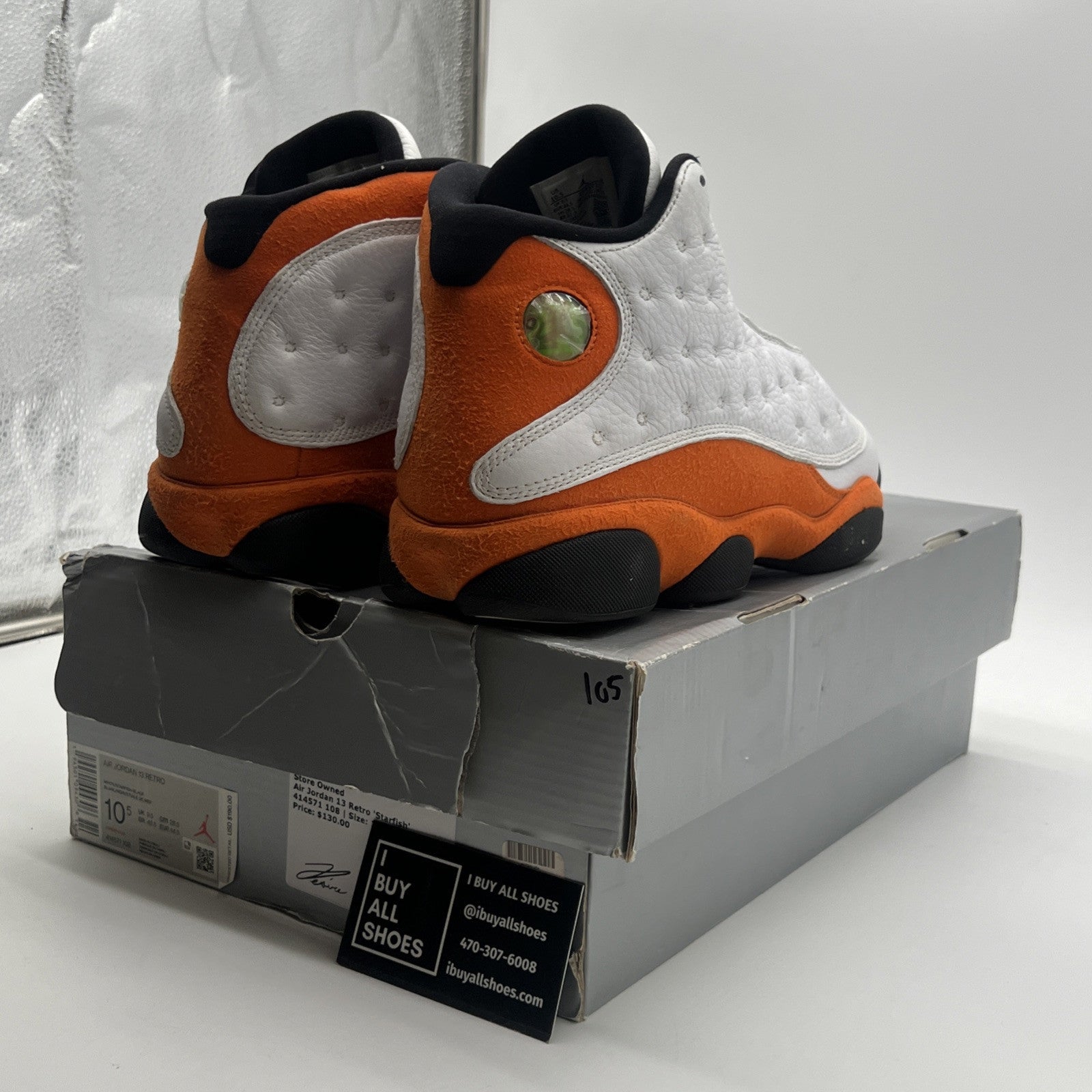 Size 10.5 - Air Jordan 13 Retro Starfish (414571-108)