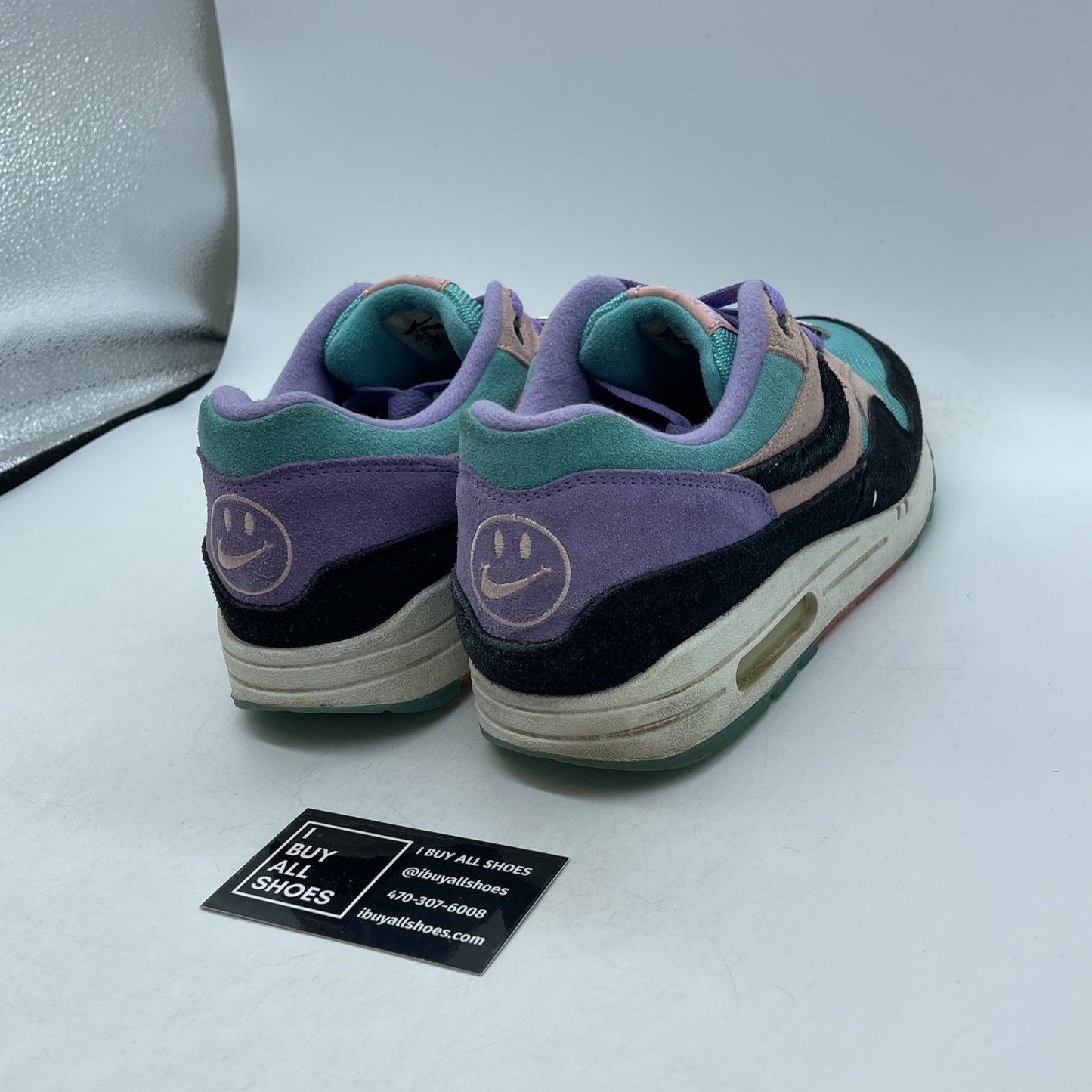Size 10.5 - Nike Air Max 1 Have A Nike Day Purple Black Suede (BQ8929-500)