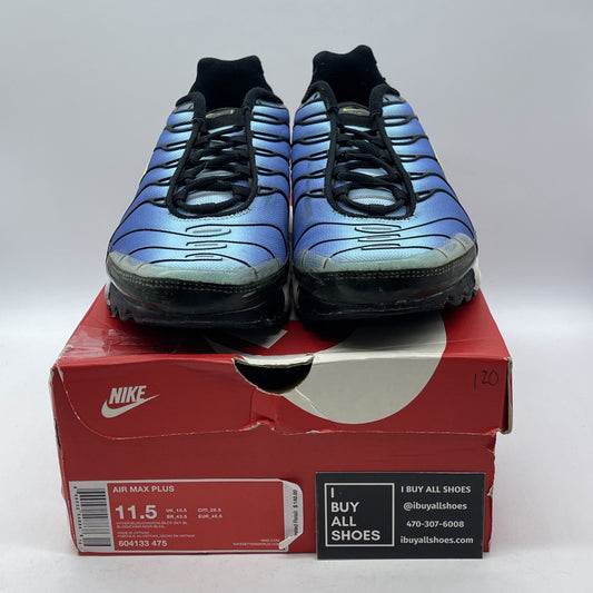 Size 11.5 - Nike Air Max Plus Hyper Blue Black Suede (604133-475)