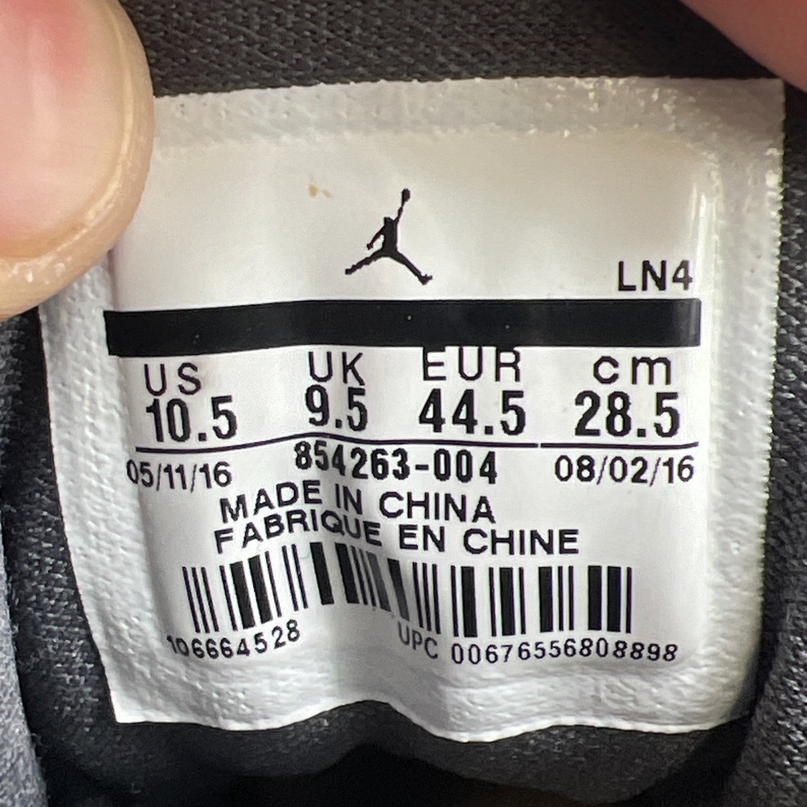 Size 10.5 - Air Jordan 3 Retro Wool (854263-004)