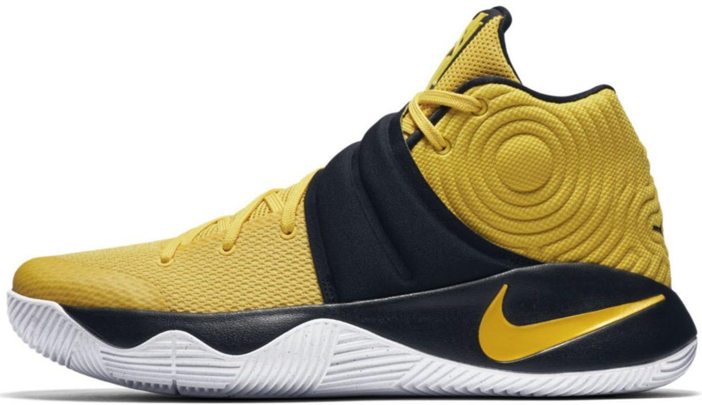 Size 13 - Nike Kyrie 2 Australia Yellow Black Suede (819583-701)
