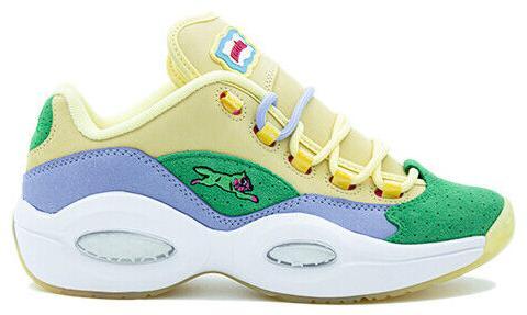 Size 9.5 - Reebok BBC Ice Cream x Question Low Yellow Lilac Glow (FZ4345)