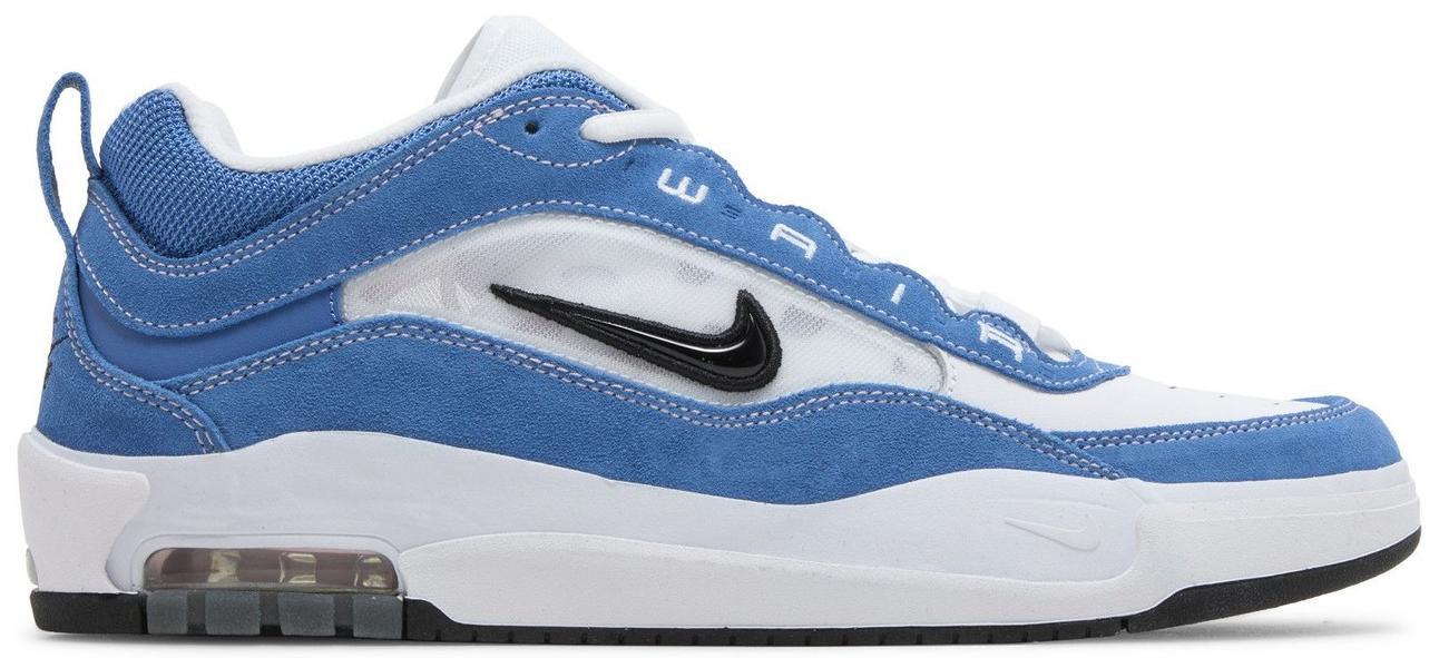 Size 12 - Nike Air Max Ishod Wair SB Star Blue Black Suede Leather (FB2393-400)