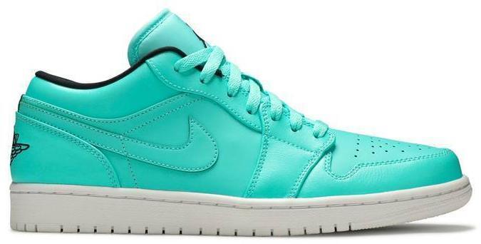 Size 8.5 - Air Jordan 1 Low Hyper Turquoise (553558-304)