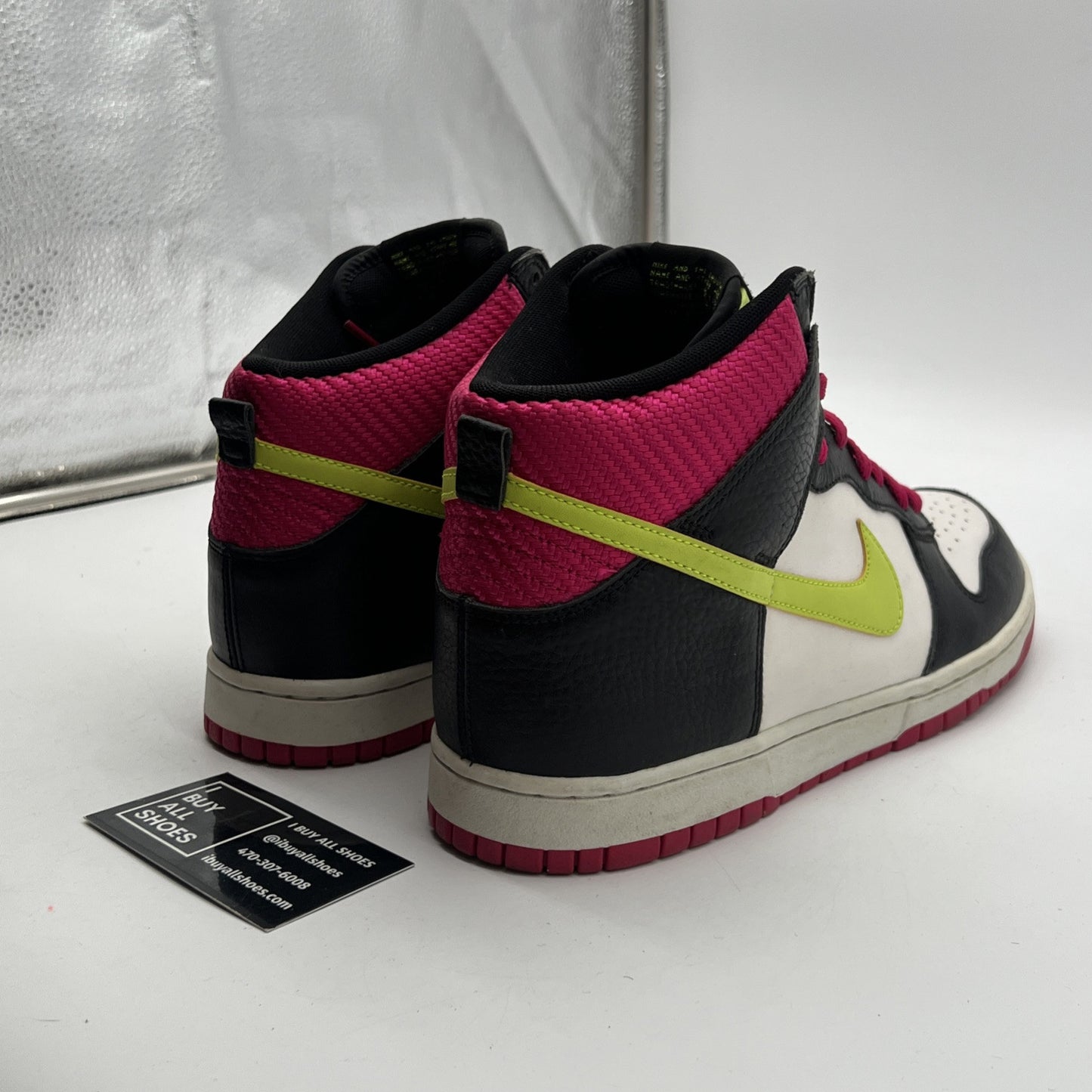 Size 10.5 - Nike Dunk High White - (317982-127)