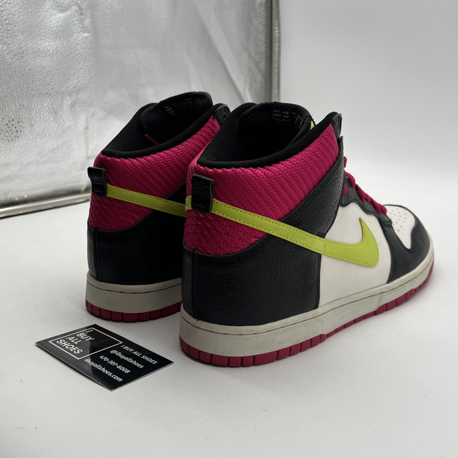 Size 10.5 - Nike Dunk High White - (317982-127)