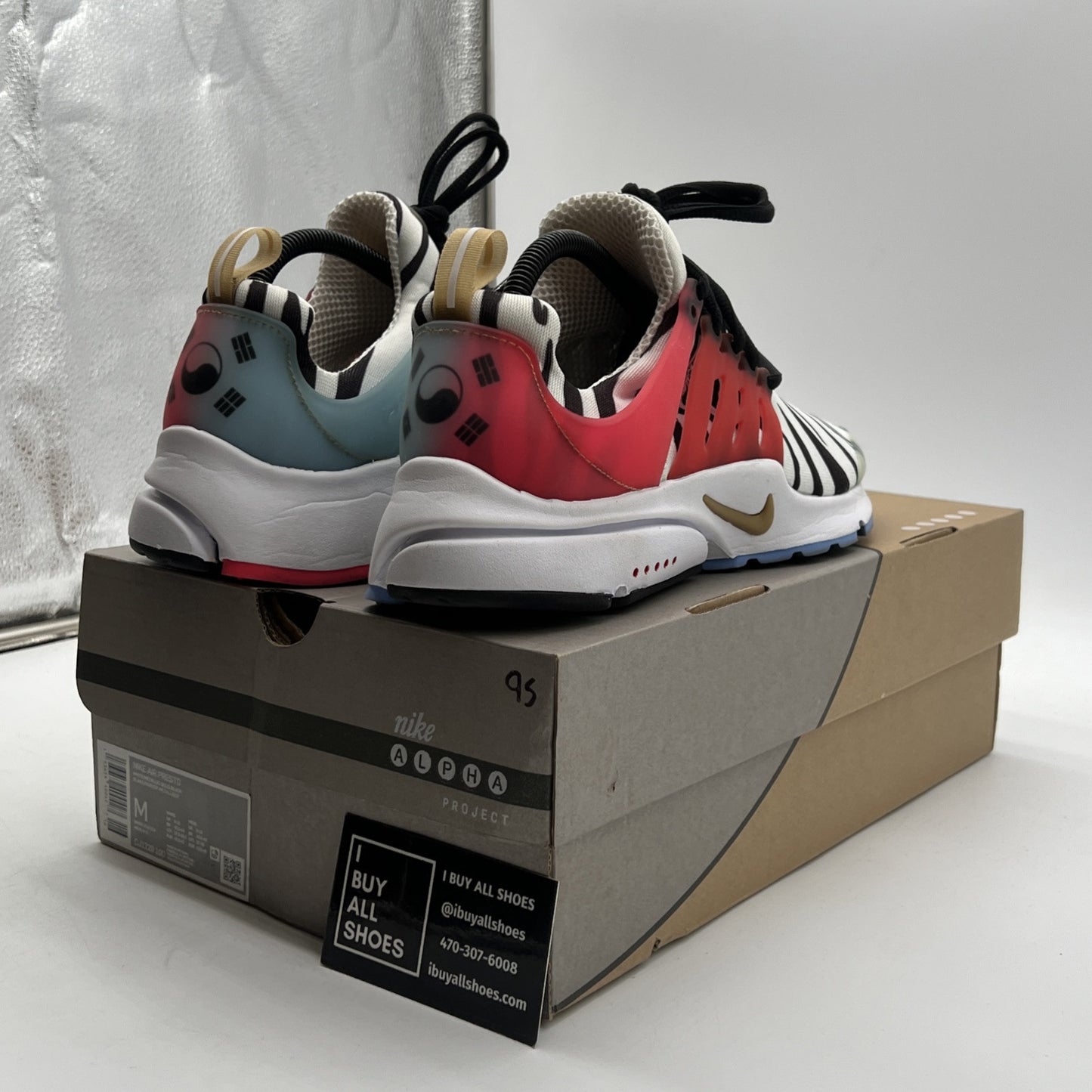 Size M(9-11) - Nike Air Presto South Korea (CJ1229-100)