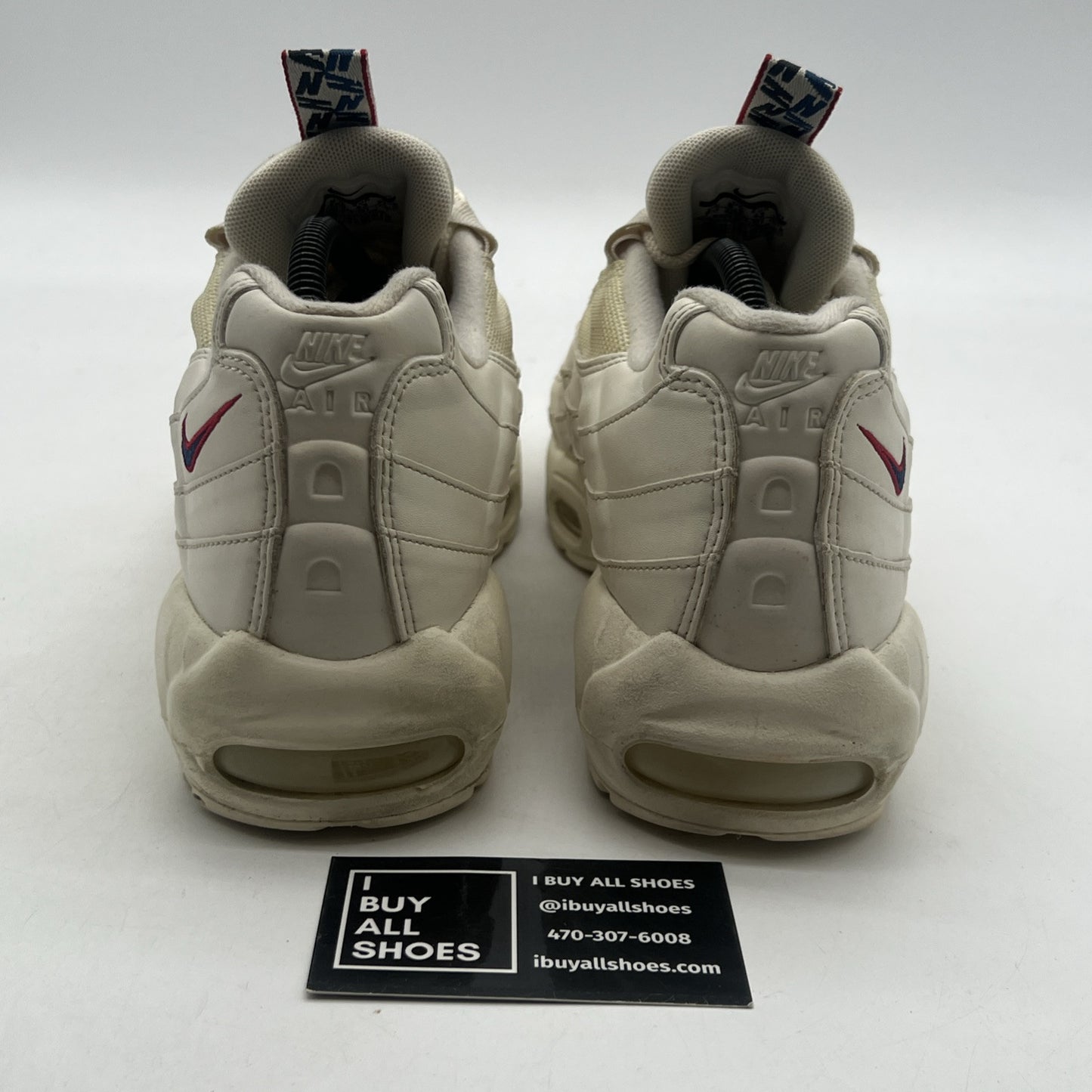 Size 9.5 - Nike Air Max 95 TT Pull Tab Sail (AJ1844-101)