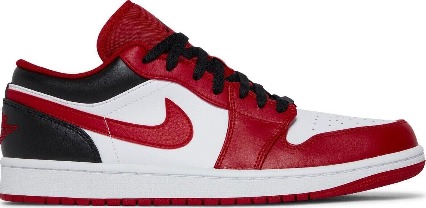 Size 14 - Air Jordan 1 Low Reverse Black Toe (553558-163)