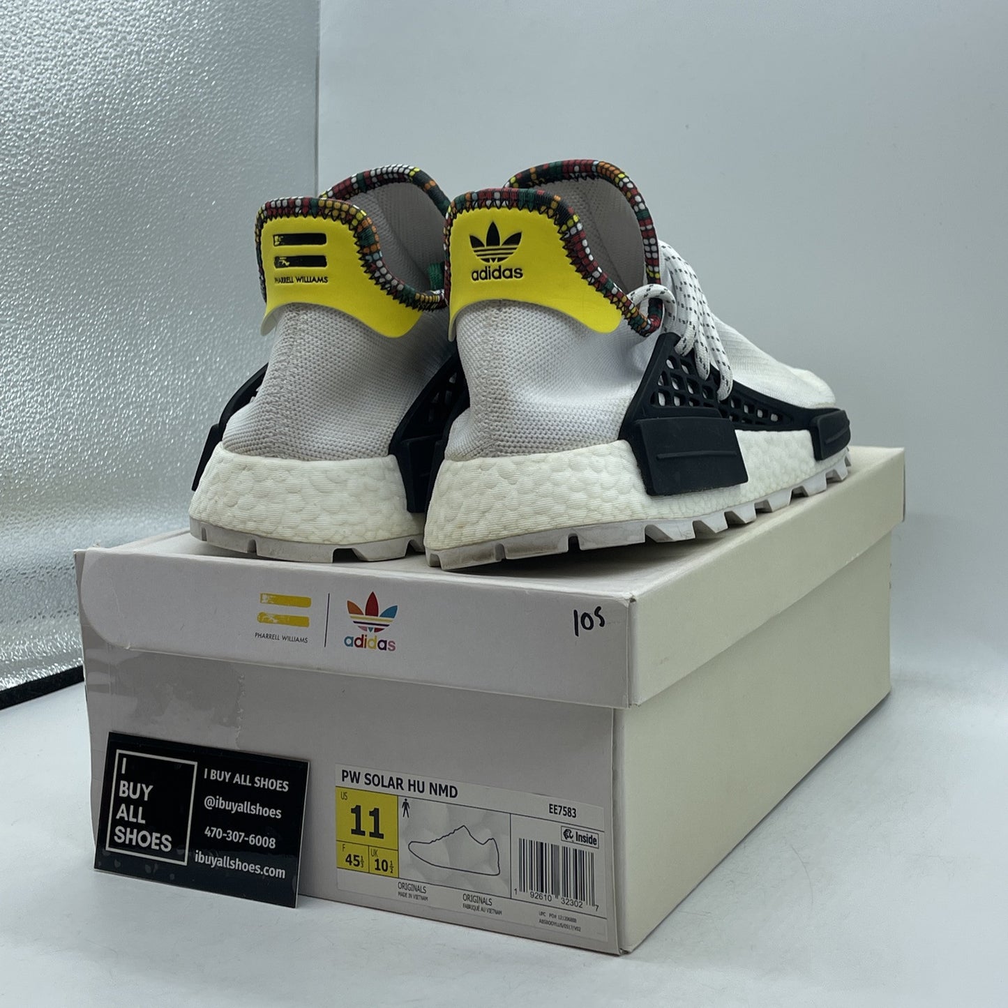 Size 11 - adidas Pharrell x NMD Human Race Inspiration Pack Suede (EE7583)