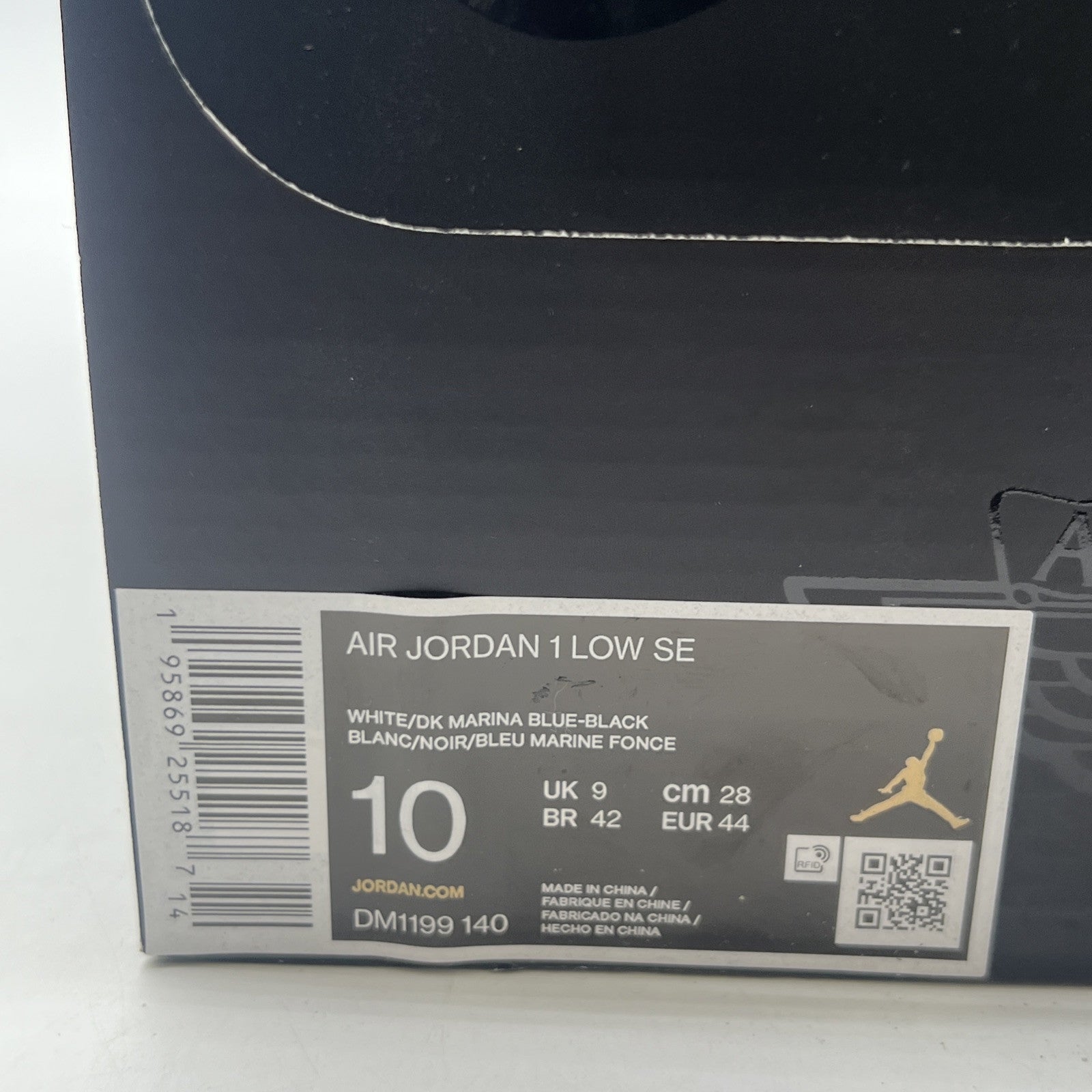Size 10 - Air Jordan 1 Low True Blue (DM1199-140)