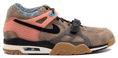 Size 10.5 - Nike Air Trainer 3 Premium Super Bowl Brown Suede (709989-201)