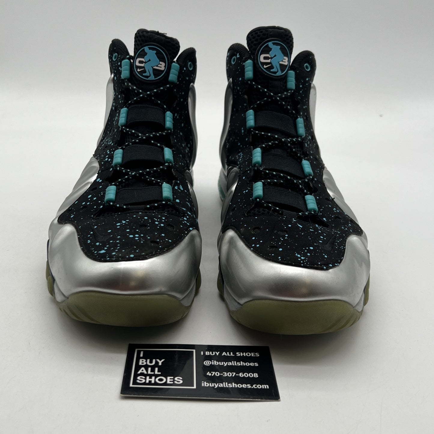 Size 10.5 - Nike Barkley Posite Max Splatter (555097-040)