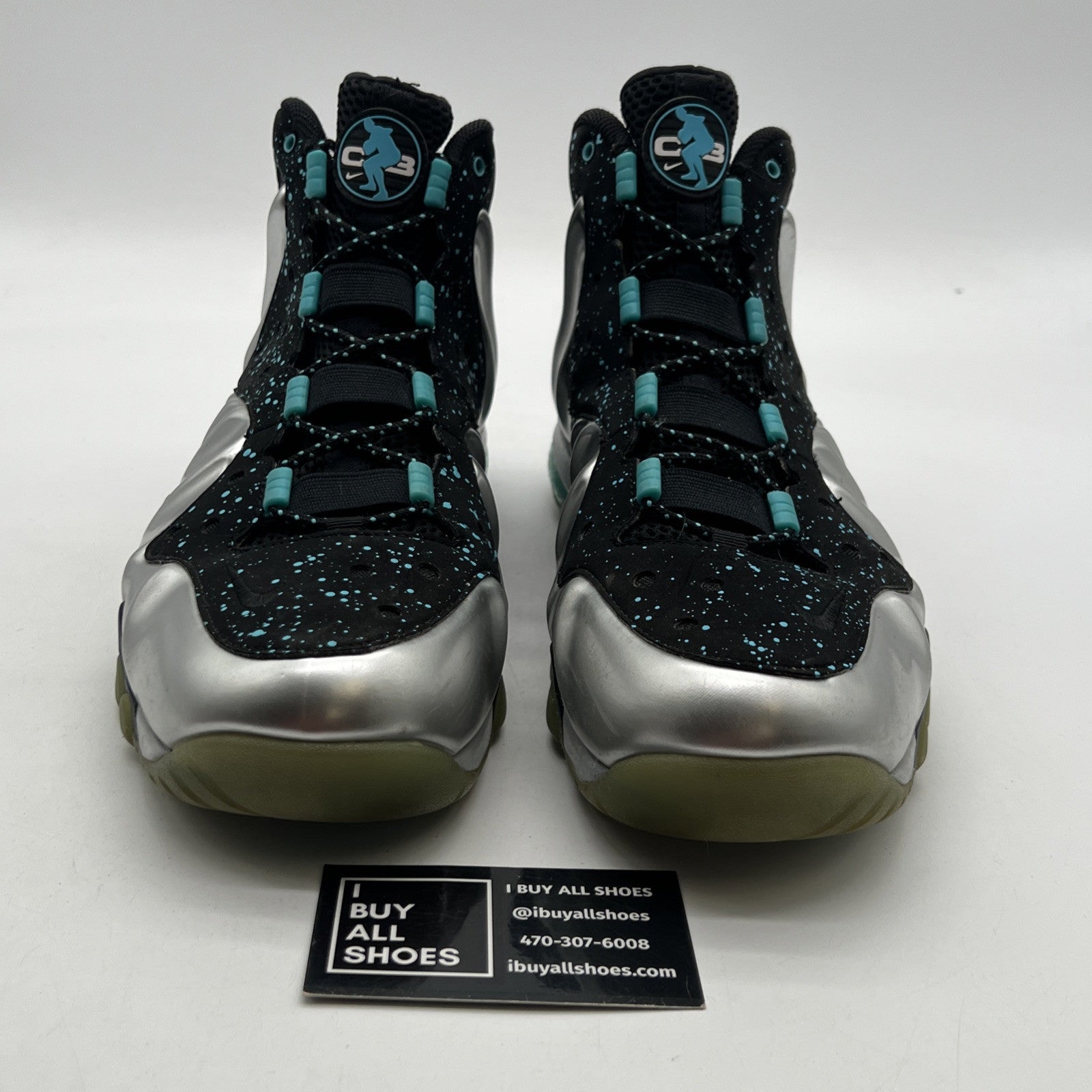 Size 10.5 - Nike Barkley Posite Max Splatter (555097-040)