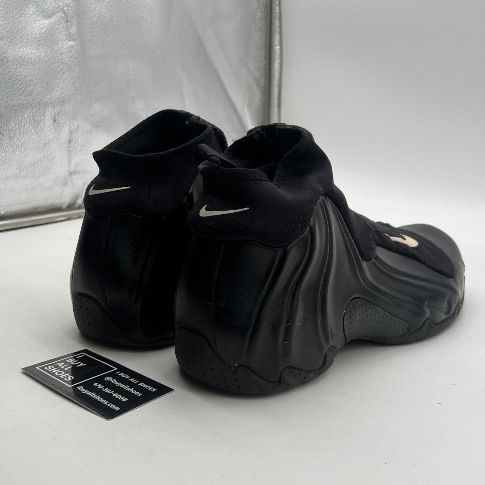 Size 10.5 - Nike Air Flightposite 2014 Carbon Fiber (642307-001)
