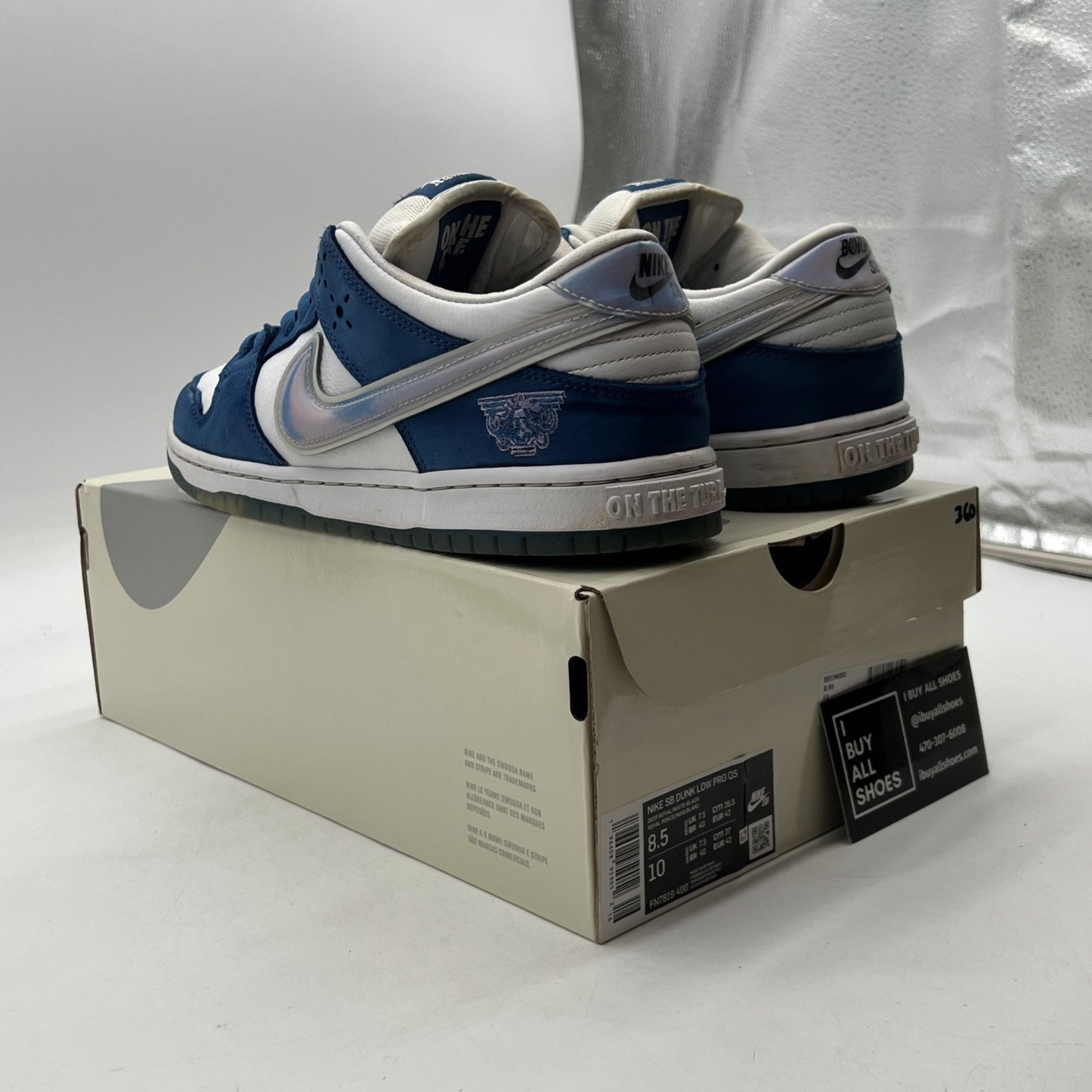 Size 8.5 - Nike SB Dunk Low x Born x Raised One Block At A Time (FN7819-400)