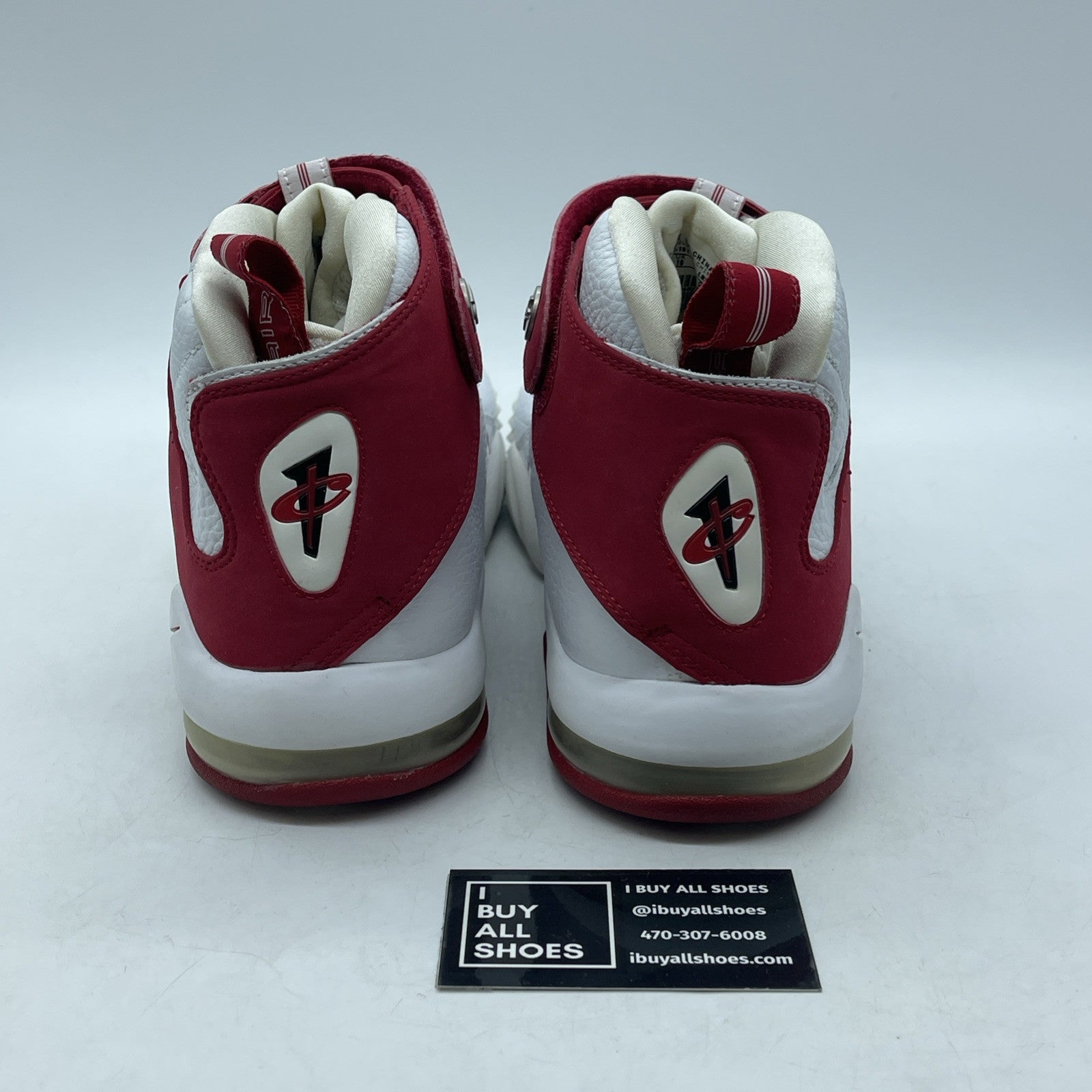 Size 11 - 2005 Vintage Nike Air Max Penny IV Hardaway white red (CV7562-300)