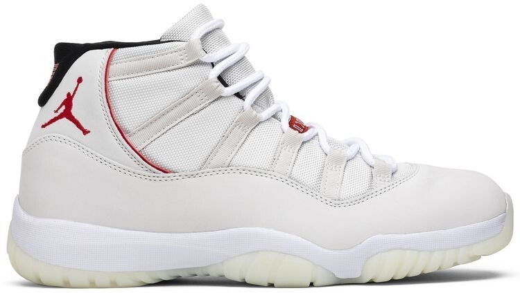 Size 11 - Air Jordan 11 Retro Platinum Tint Red Suede (378037-016)