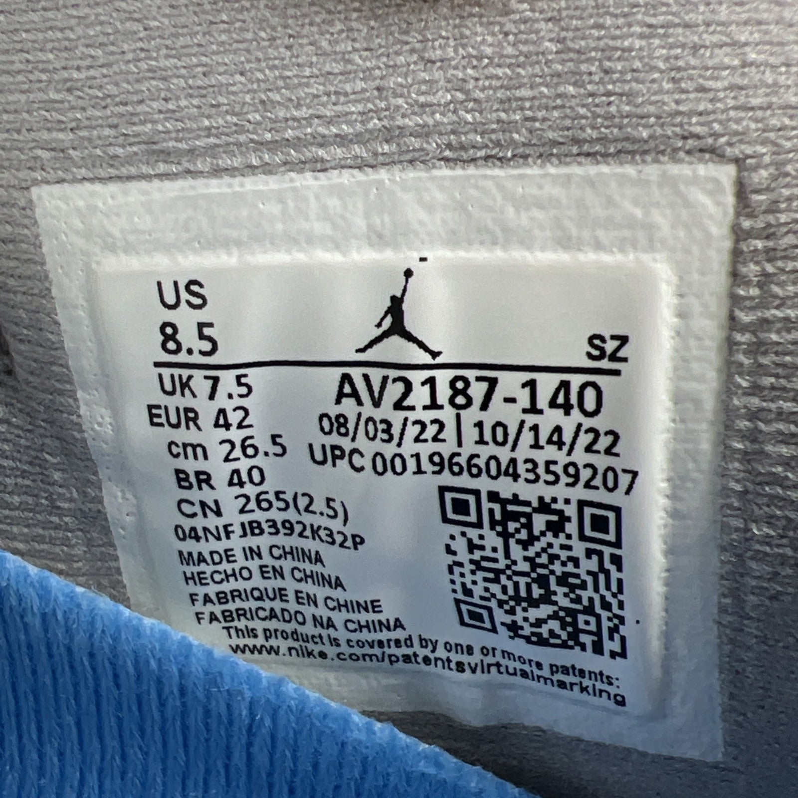 Size 8.5 - Air Jordan 11 Retro Low Cement Grey (AV2187-140)