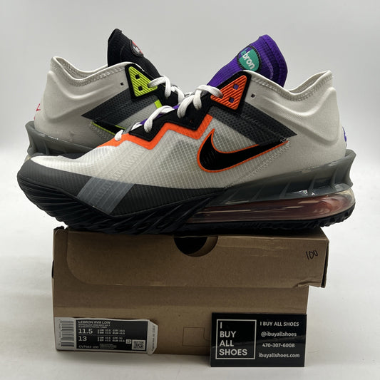 Size 11.5 - Nike LeBron 18 Low Air Max 95 Greedy (CV7562-100)