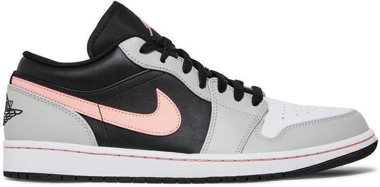 Size 11 - Air Jordan 1 Low Grey Fog Bleached Coral (553558-062)