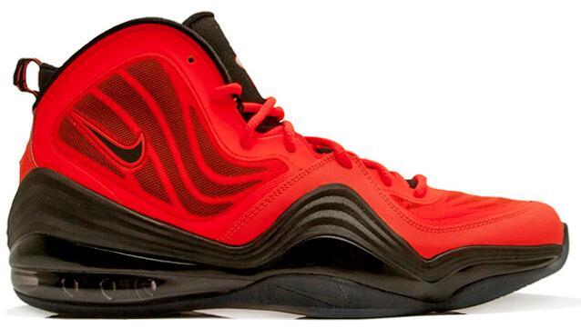 Size 13 - Nike Air Penny 5 Total Crimson (537331-800)