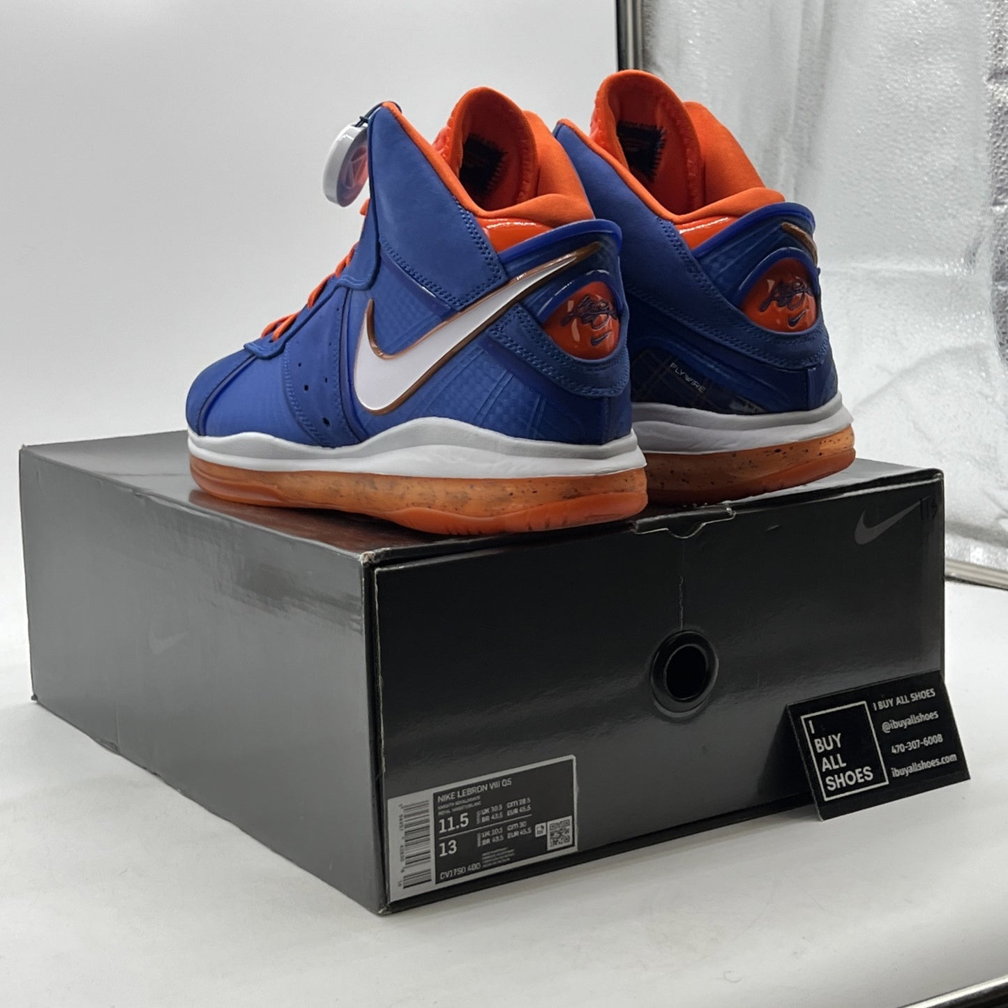 Size 11.5 - Nike LeBron 8 HWC - (CV1750-400)