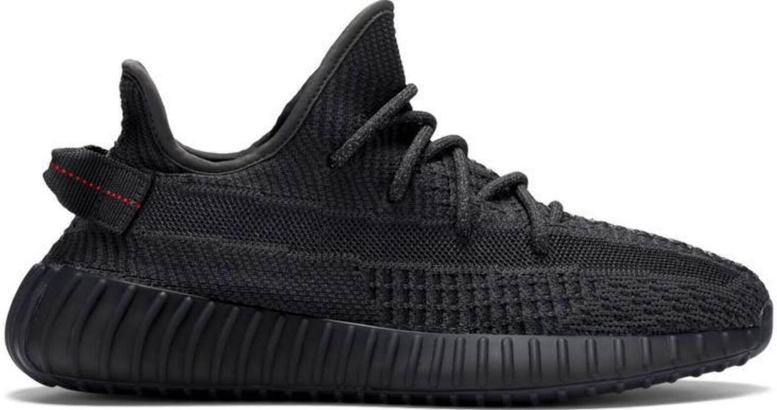 Size 14 - adidas Yeezy Boost 350 V2 Low Black Non-Reflective (FU9006)