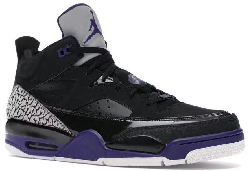 Size 11.5 - Air Jordan Son of Mars Low Black Grape Ice (580603-008)