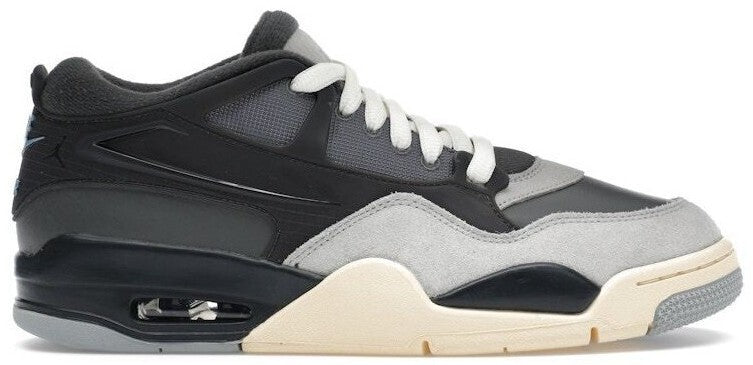 Size 9.5 - Air Jordan 4 RM Iron Grey Black Blue Suede Leather (FQ7939-002)
