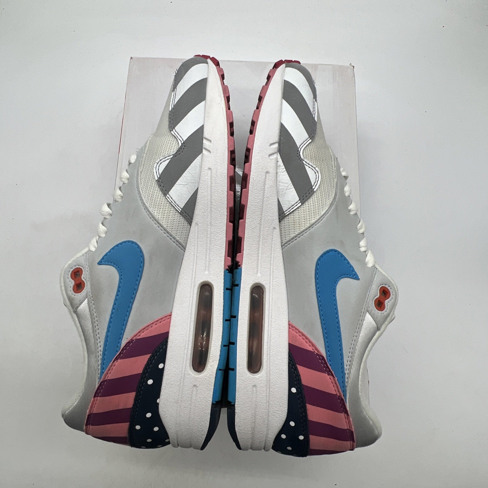 Size 10.5 - Nike Parra x Air Max 1 White (AT3057-100)