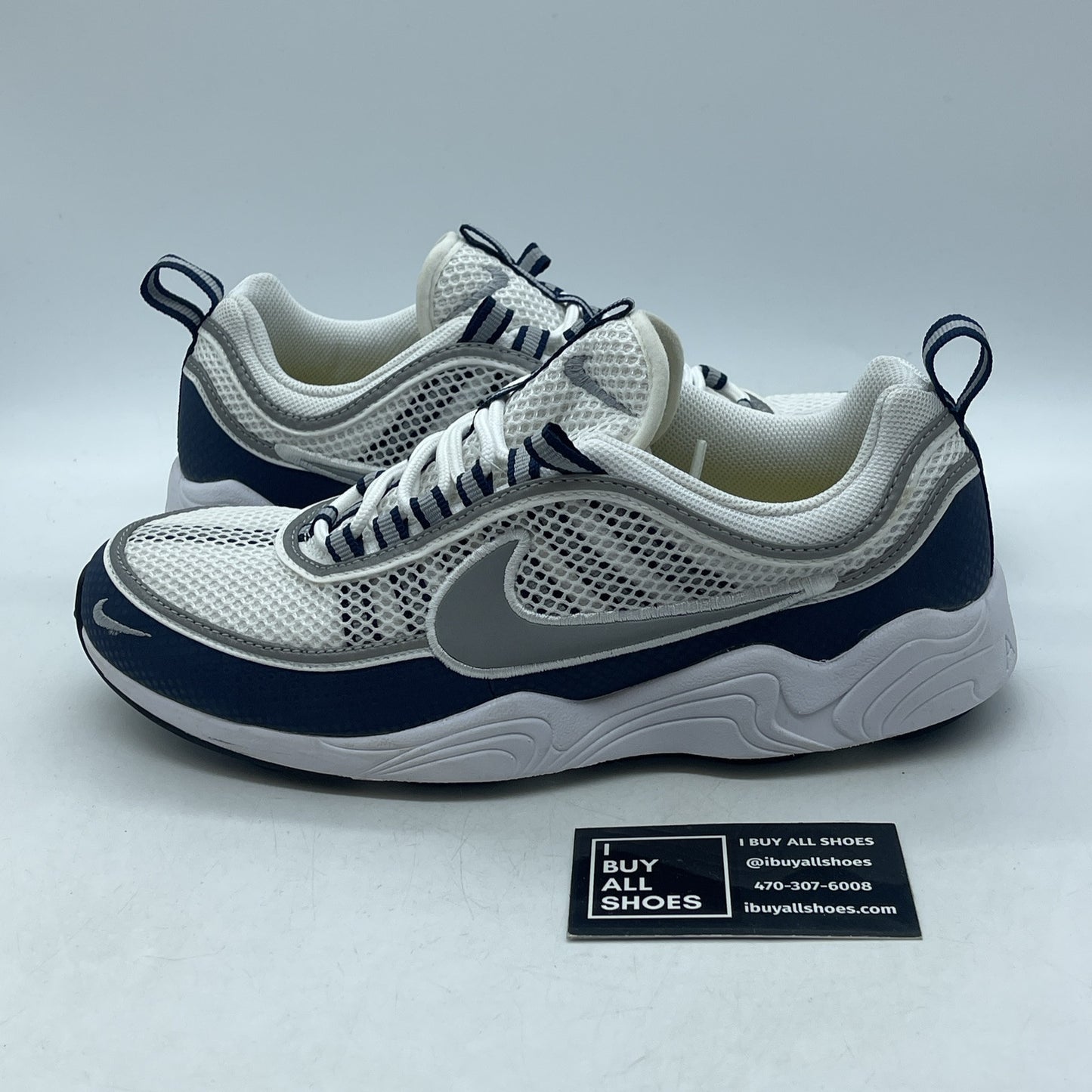 Size 9 - Nike Air Zoom Spiridon QS Summer Pack - Midnight Suede (849776-103))