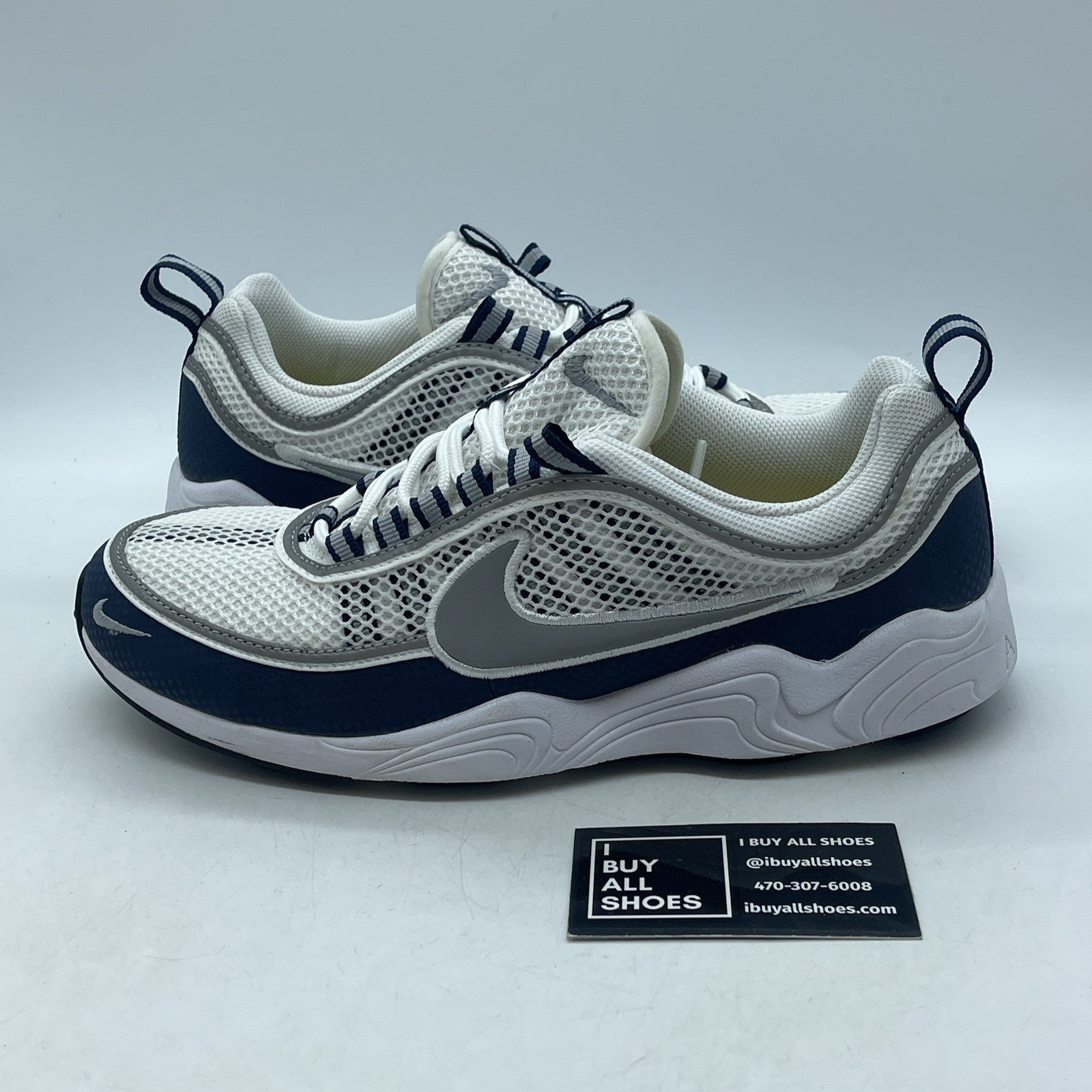 Size 9 - Nike Air Zoom Spiridon QS Summer Pack - Midnight Suede (849776-103))
