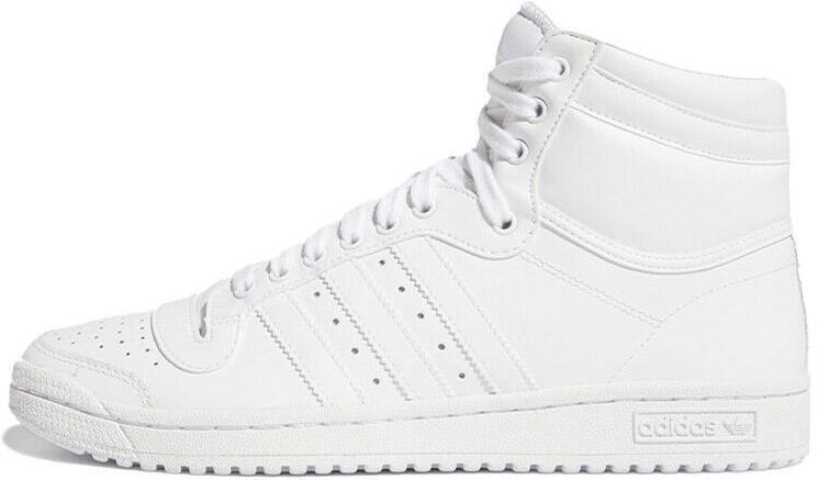 Size 13 - Adidas Top Ten High Triple White (S84596)
