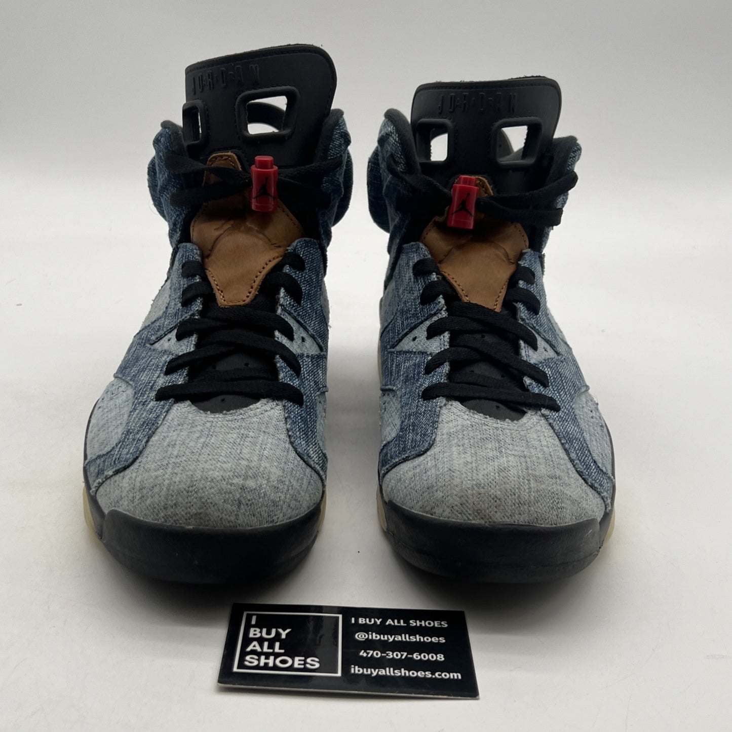 Size 10.5 - Air Jordan 6 Retro Washed Denim (CT5350-401)