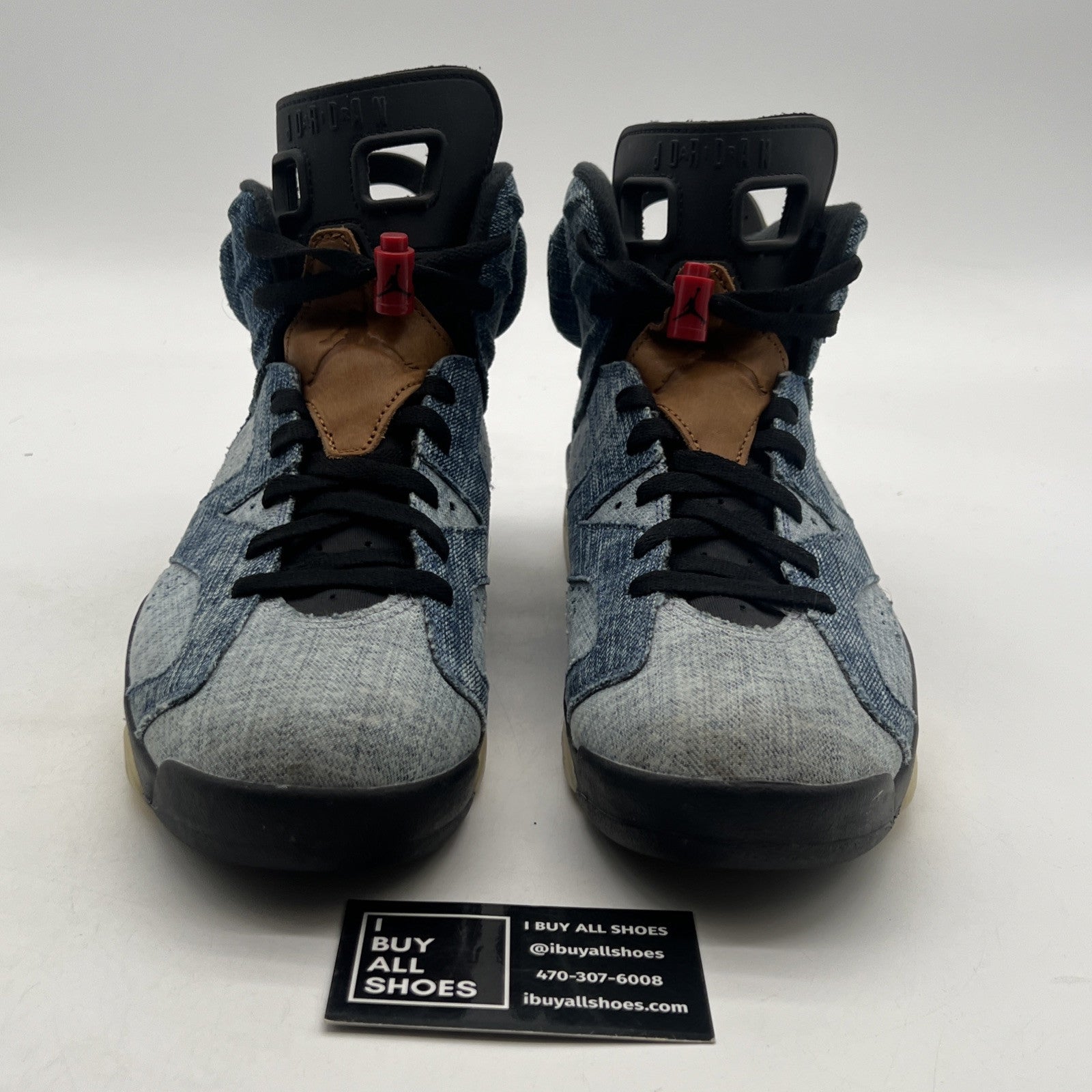 Size 10.5 - Air Jordan 6 Retro Washed Denim (CT5350-401)