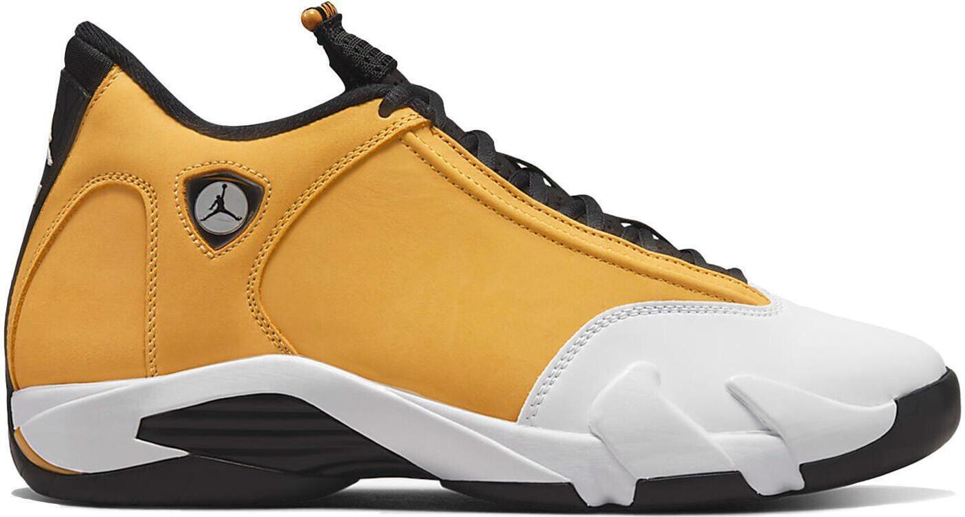Size 9.5 - Air Jordan 14 Retro Light Ginger 2022 Suede Leather (487471-701)