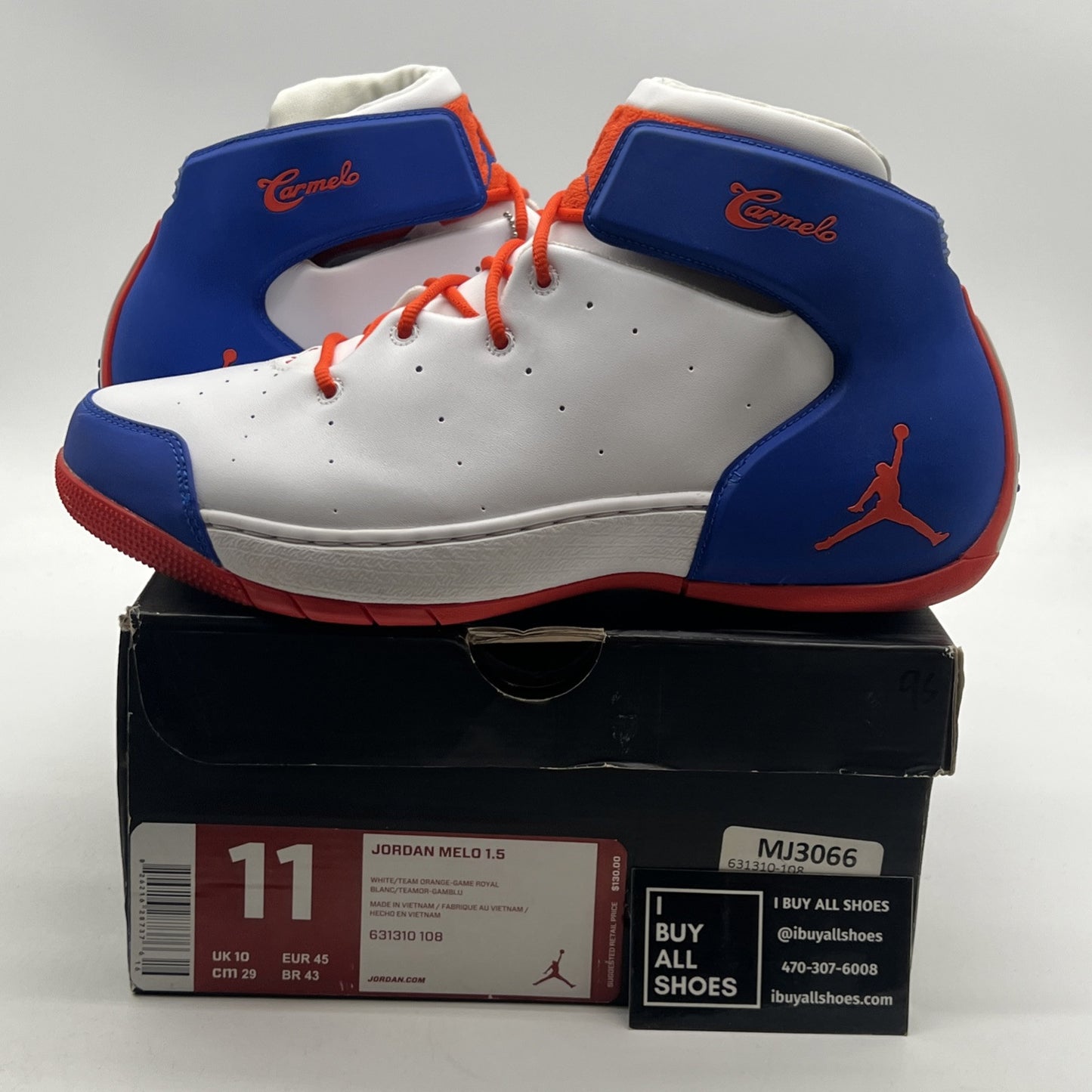 Size 11 - Jordan Melo 1.5 Knicks (631310-108)