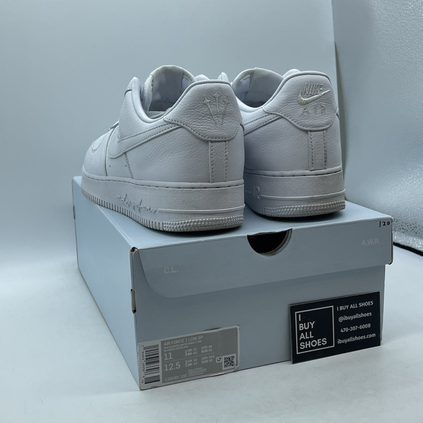 Size 11 - Nike Air Force 1 x NOCTA Low Certified Lover Boy White (CZ8065-100)