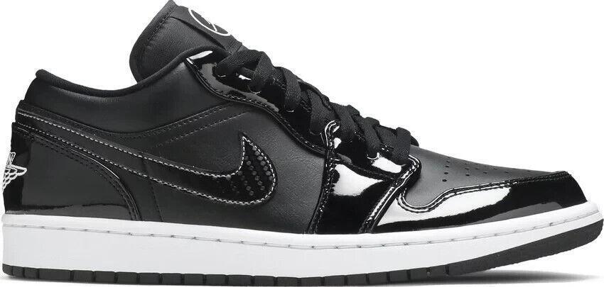 Size 11 - Air Jordan 1 Low All Star 2021 Black Leather (DD1650-001)