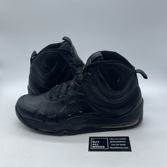 Size 11.5 - Nike Air Max Posite Bakin Black Suede Leather (415327-001)