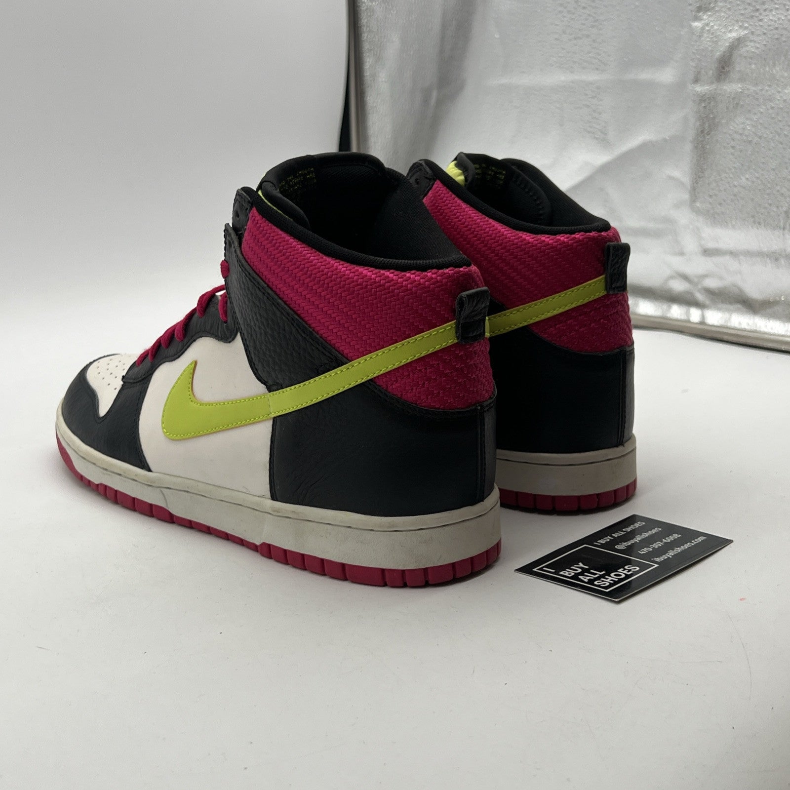 Size 10.5 - Nike Dunk High White - (317982-127)