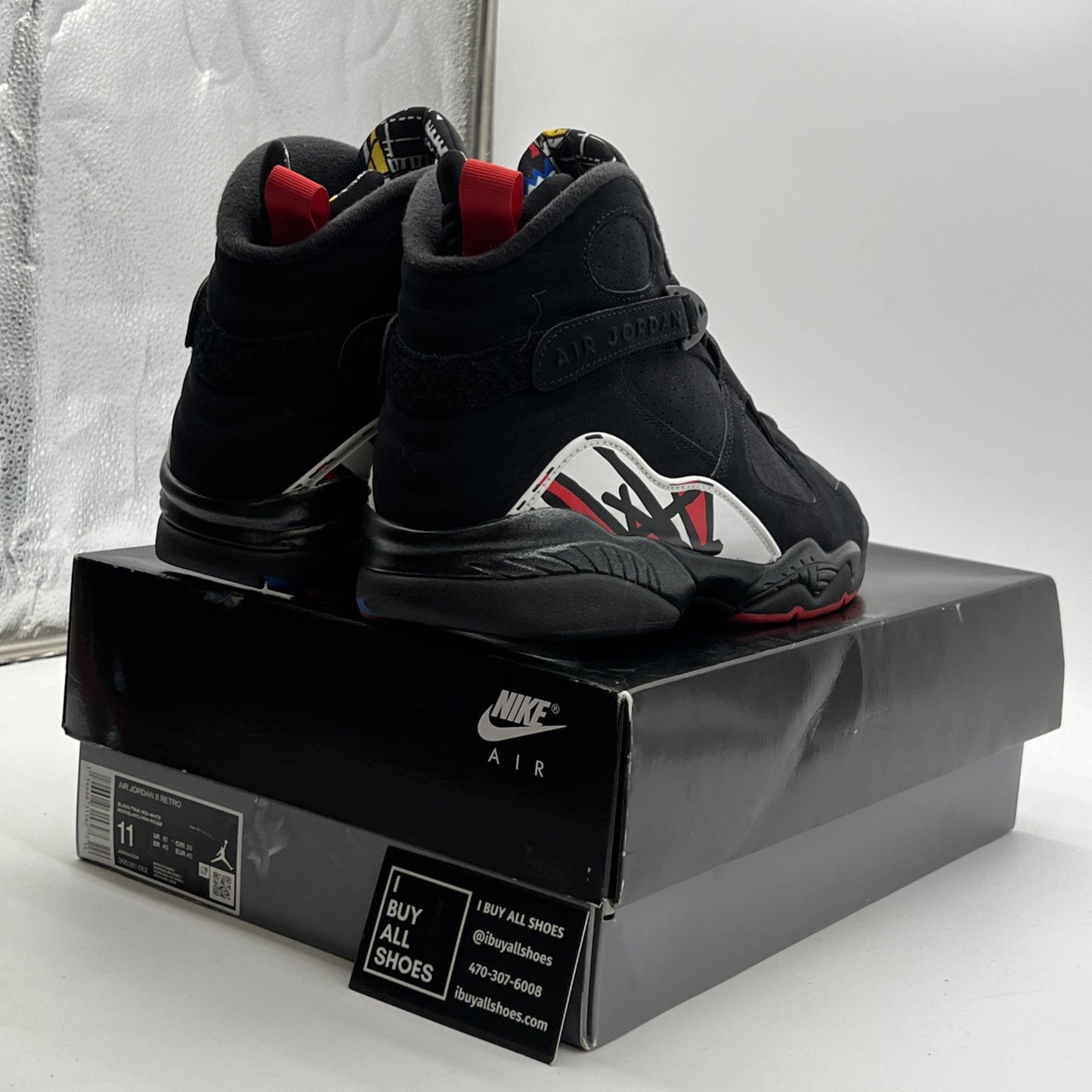 Size 11 - Air Jordan 8 Retro Mid Playoff (305381-062)