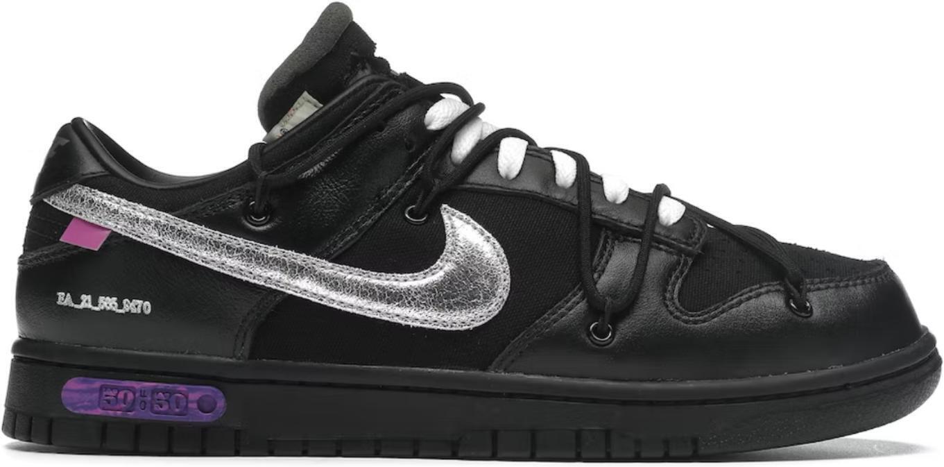 Size 8.5 - Off-White x Nike Dunk Low Lot 50 of 50 (DM1602-001)